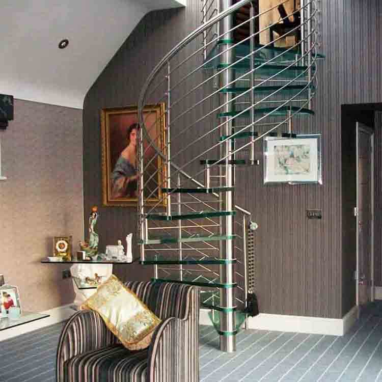 Glass spiral staircase - Image 2