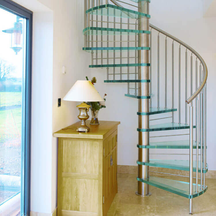 Glass spiral staircase - Image 6